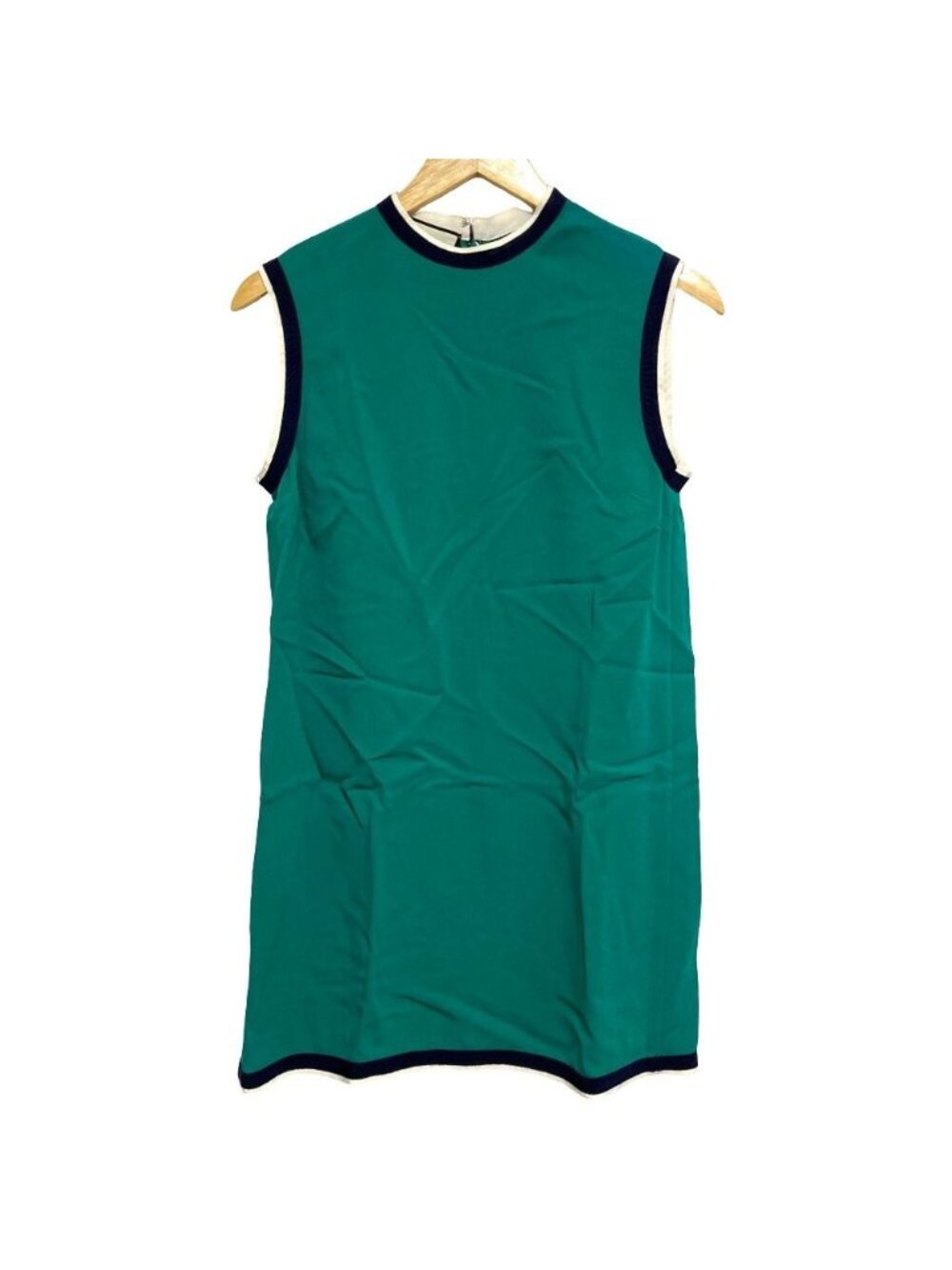 Gucci Sleeveless Tunic Dress Green Spring Summer Fall Winter 38